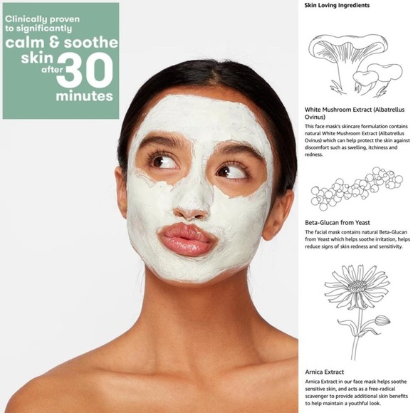 REN Evercalm Sensitive Skin Ultra Comforting Rescue Mask, 0.34 fl oz - Picture 4 of 4